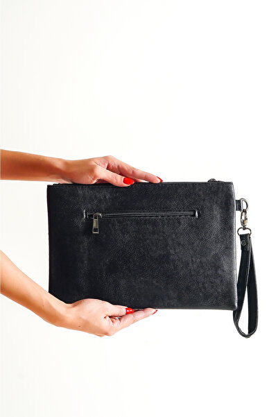 Capone Outfitters Paris Houndstooth Patterned Women's Clutch Bag