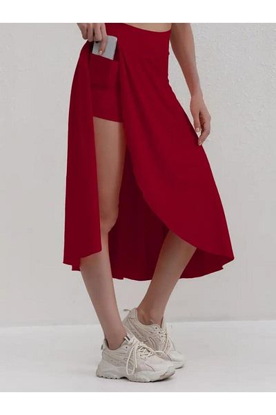 modamtn    Women's Sandy Skirt with Pocket Detail Leggings