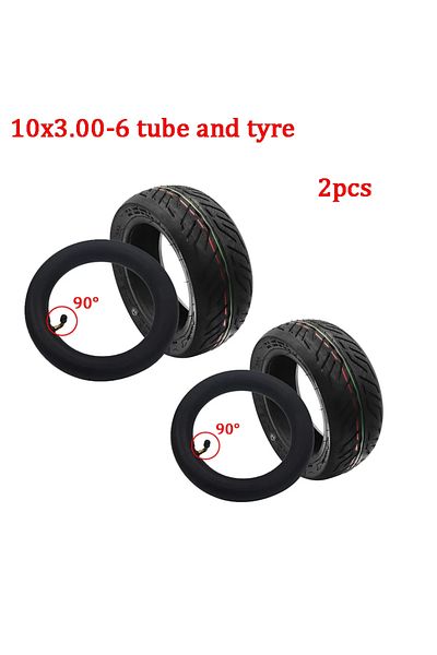 Choice مجموعتان من الإطارات بدون أنابيب 90D CST مقاس 10X3.00-6 لدراجة Dualtron VICTOR LUXURY EAGLE Speedway 4 5 Zero 10X Kug