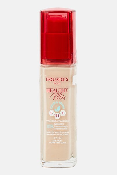 Bourjois Healthy Mix Clean Vegan 49,5N Foundation 30ml, Fair Ivory