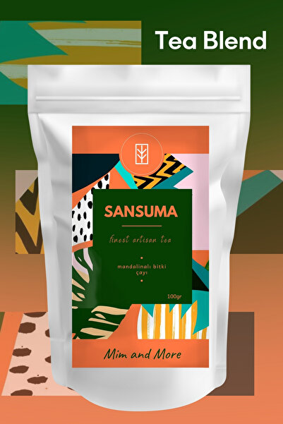 Mim and More شاي سانسوما - شاي أعشاب مع اليوسفي، 100 جرام