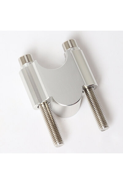 Choice مشبك تثبيت مقبض مقود الدراجة النارية من الكروم مقاس 22 مم، عالمي 28 مم...