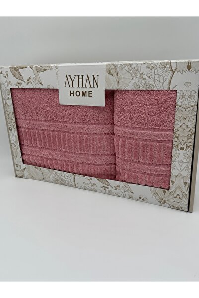 AYHANHOME 2 шт Жакардовий набір рушників для ванни 90x150 та 50x90