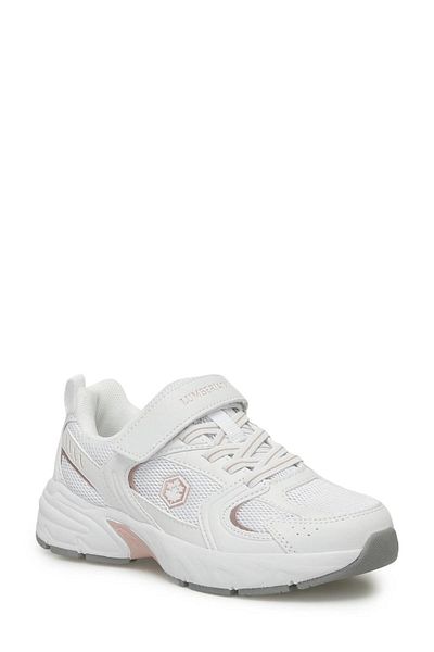 lumberjack POL JR 4FX Pantofi sport albi pentru fete