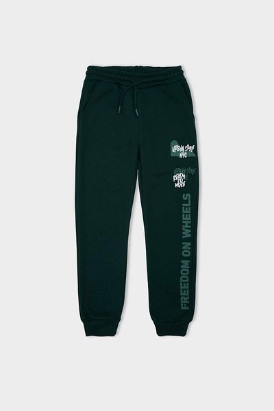 DeFacto Dicke Sweatshirt-Stoffhose für Jungen mit normaler Passform – D4441A8NS