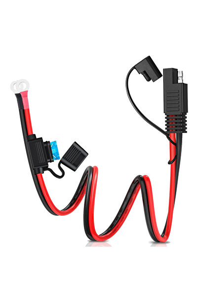 Choice 0.6m 10AWG Anchtek 10AWG 1 to 2 SAE to SAE Extension Cable SAE DC Powe...