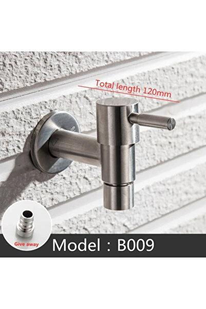 Choice B009 Brushed Outdoor304 Stainless Steel Garden Faucet Wall Mounted Bib...