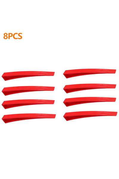 Choice أداة إصلاح خدوش السيارة الحمراء المكونة من 8 قطع، أداة تكبير عتلة البا...