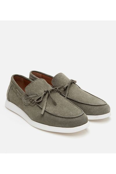 Hotiç Loafer pentru bărbați din piele naturală, verde