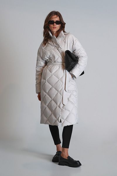 Lufian Lucy Goose Down - Palton Ecru pentru femei