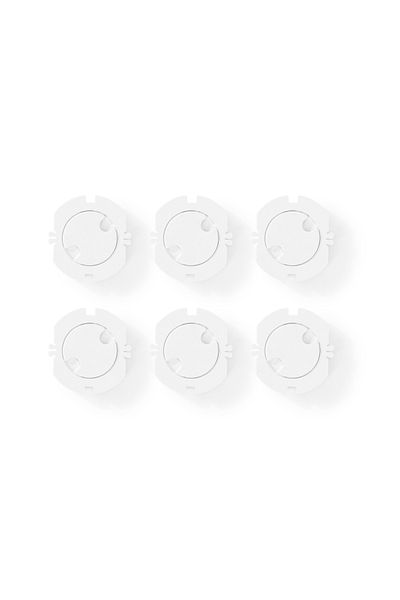 Babyjem Priză practică Protect White (6 bucăți)