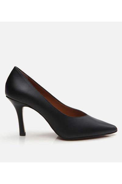 Hotiç Women's Leather Black Stiletto