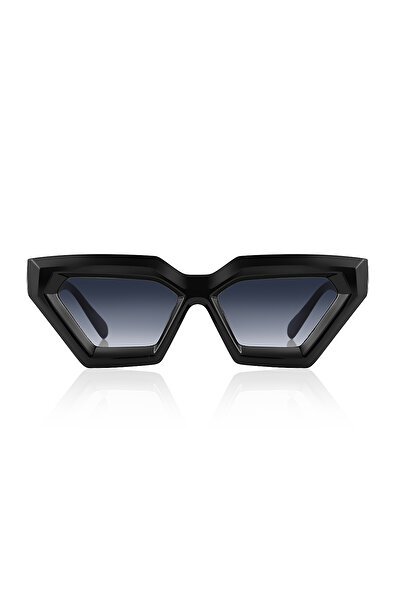 Kinary Uv400 Protective Unisex New Cat Eye Sunglasses Black Model 1076