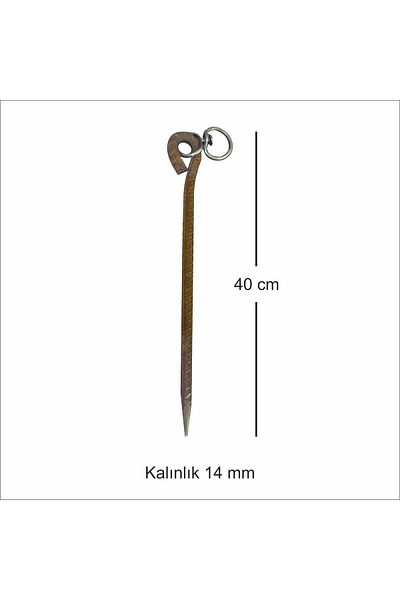 HANEDANGYO Multi-Purpose Large Medium Breed Animal Tethering Peg, Tent Peg 40 Cm