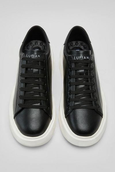 Lufian Gage Men's Black Sneaker Shoes