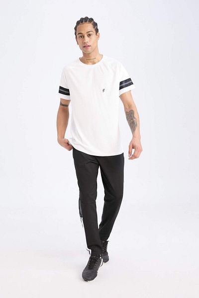DeFacto Fit Slim Fit Slim Fit Standard Leg Skuba Diver Fabric Sportsman Jogger D0670ax24au