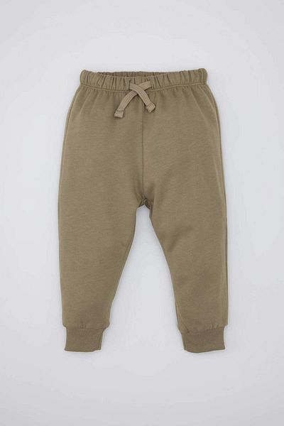 DeFacto Set de 2 pantaloni de sport Jogger cu buzunar cangur cu fermoar pentru bebeluș