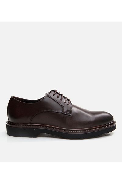 Hotiç Pantofi casual maro din piele pentru bărbați