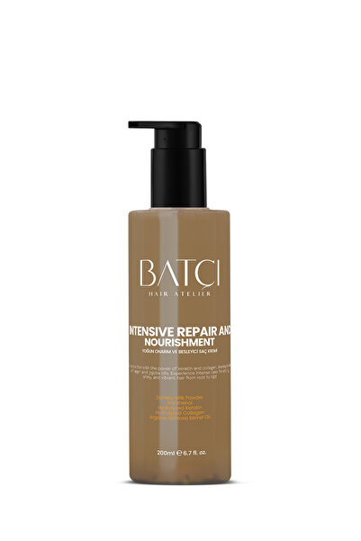 Batçı Hair Atelier بلسم القهوة للعناية بالشعر المجعد يترك على الشعر دون شطف