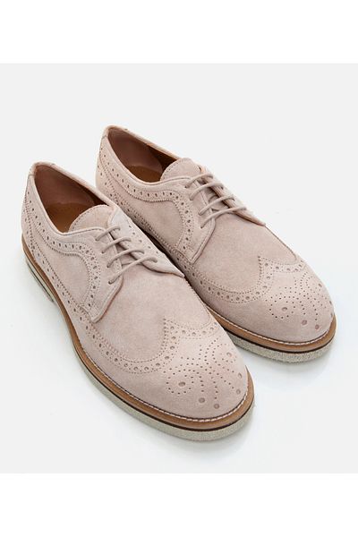 Hotiç Pantofi casual din piele bej pentru bărbați