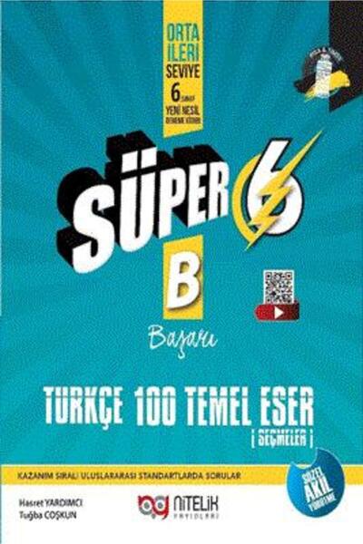 Nitelik Yayınları Nitelik 6.sınıf Süper Türkçe 100 Temel Eser