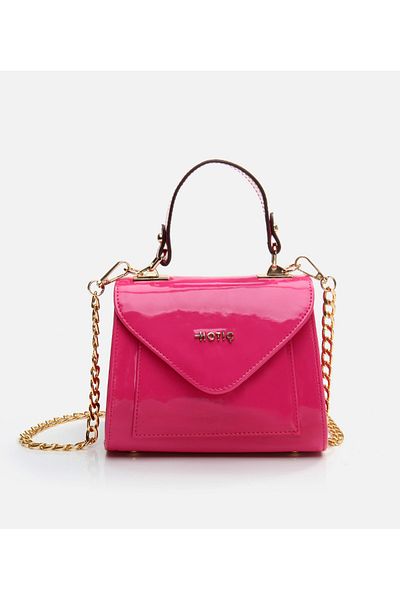 Hotiç Geantă roz mini (crossbody) pentru femei