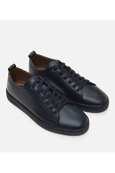 Yaya by Hotiç Pantofi casual pentru bărbați din piele Yaya bleumarin