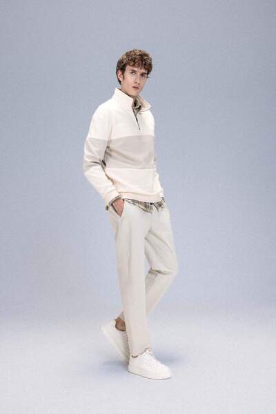 DeFacto Chino Canvas Pants Tapered Fit Pocket C9443Ax24Au