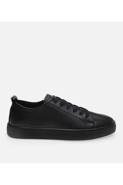 Yaya by Hotiç Pantofi casual Yaya din piele neagră pentru bărbați