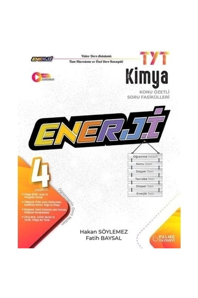 Palme Yayınları Palme Yks Tyt Ayt Enerji Kimya Konu Özetli Soru Fasikülleri 2024