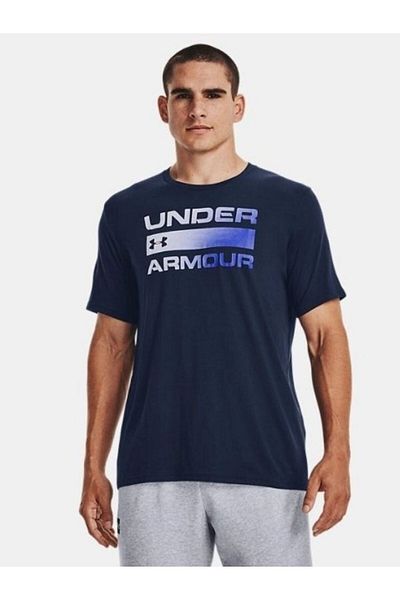 Under Armour UNDER ARMOR Ανδρικά μπλουζάκια casual UA TEAM ISSUE WORDMARK SS 1329582-408