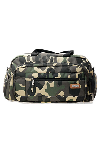 Ella Icon | Geanta De Voiaj Verde Army | 50X20X27 Cm