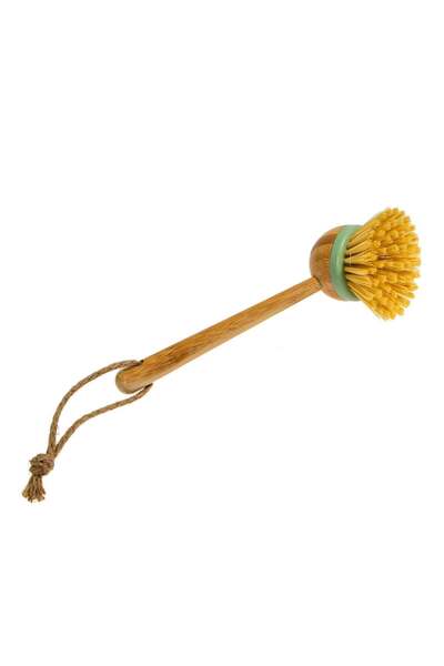 Ella Home Italia Perie de curatat cu maner din lemn, Natur, 23x7cm