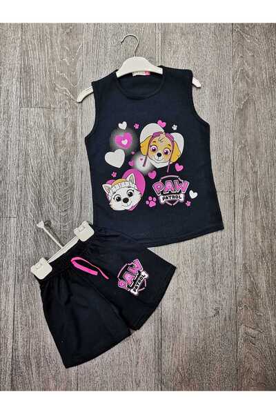 Neefy 2025 Summer New Season 3 Sets 6 Pieces Printed First Quality Athlete Combed Cotton Set