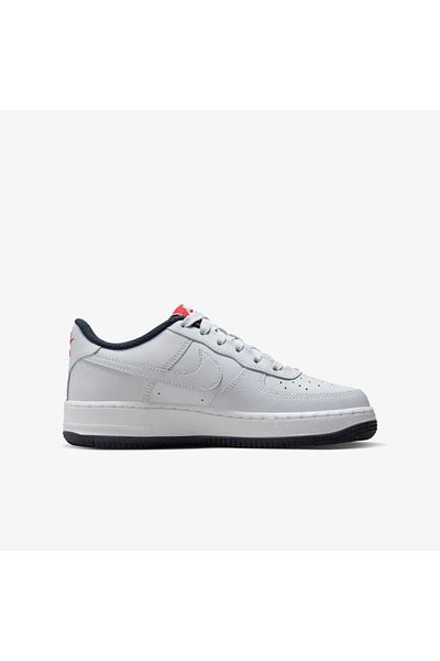 Nike Air Force 1 Low „Swoosh gri/roșu mare”