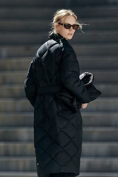 Lufian Black Lucy Pile Women's Coat