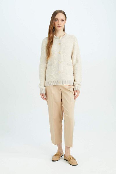 DeFacto Cardigan de bază cu nasturi uni, cu croială obișnuită 3165869