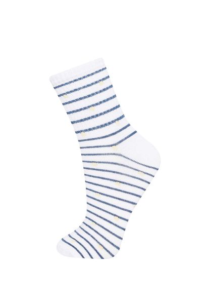 DeFacto Șosete confortabile din bumbac elastic din 3 piese pentru femei C6463AXNS