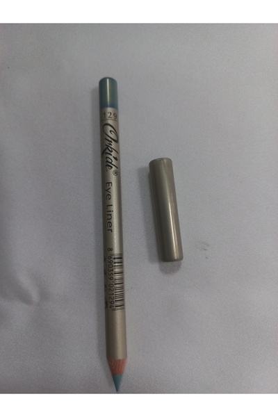 Orkide Eye Liner Suya Dayanıklı Yeşile Çalan Mavi Göz Kalemi no:129-Uzun Süre Kalıcı Makyaj