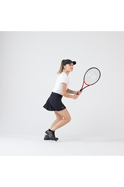 Decathlon Kuikma Kadın Tenis Eteği - Siyah - Essentiel 100