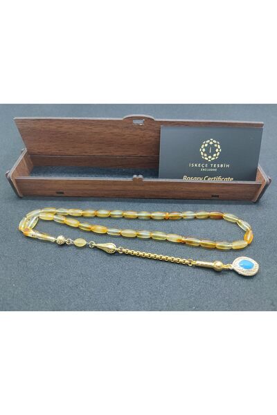 İskeçe Tesbih Opera Maestrului Kaçkar 11,35 Gr. Litfanya Rock Drop cu ciucuri...