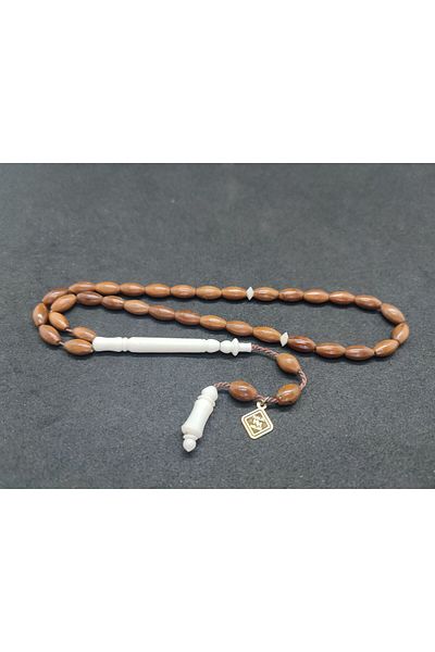 İskeçe Exclusive Halil Hilmi Master Artifact Hand Size Camel Bone Combination Natural Kuka Certified 8209