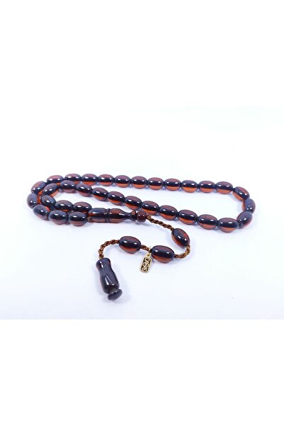 İskeçe Tesbih Muhammed Dabbas Usta Artefact Prezent Ottoman Foc de Chihlimbar...