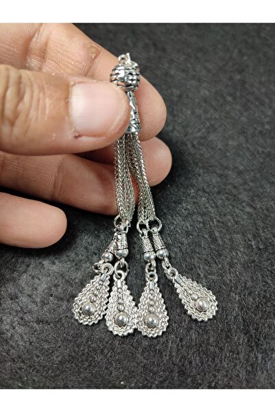 İskeçe Tesbih German Silver Rosary with Tassel