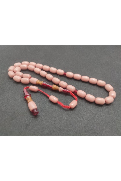 İskeçe Exclusive Emine Reşvani Master - Work Imame, Hitame, Kuka, Old Catalin Combination Crimped Amber 5203