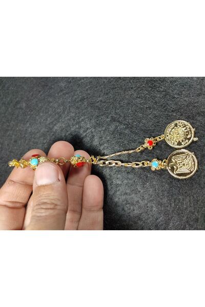 İskeçe Tesbih Tassel de mărgele de rugăciune din argint german