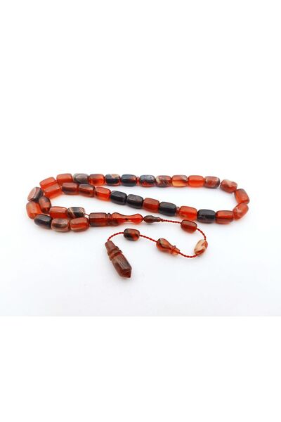 İskeçe Tesbih Abdullah Başkale Master's Artifact Clamping Amber Certified 7258