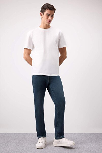 DeFacto Pedro Slim Fit - Skinny Fit κανονικό τζιν παντελόνι μέσης C5682AX24AU