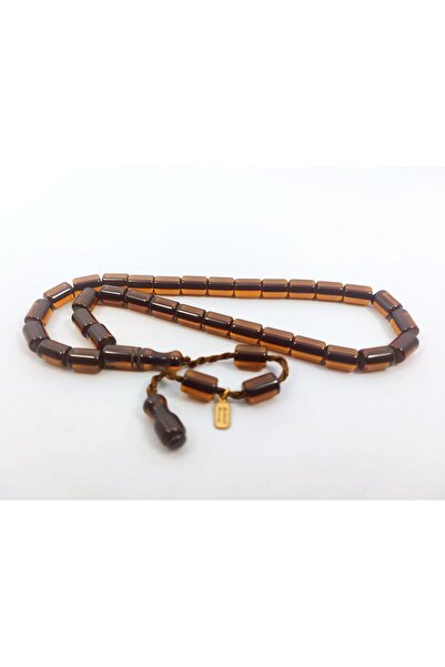 İskeçe Tesbih محمد ميركان ماستر - قطعة علوية ملونة، عنبر عثماني، معتمد 7020