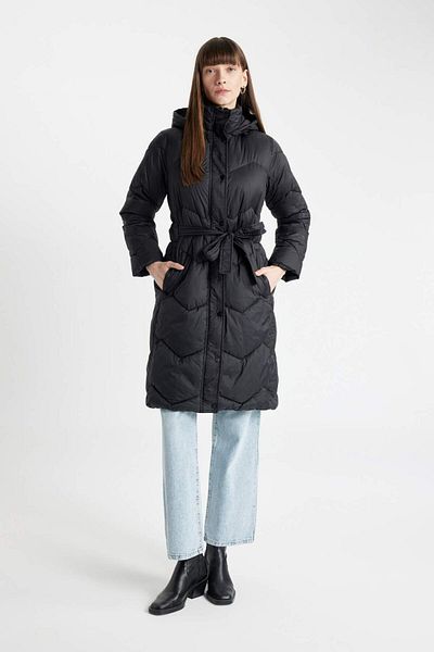 DeFacto Relax Fit kapucnis vízálló vékony Parka